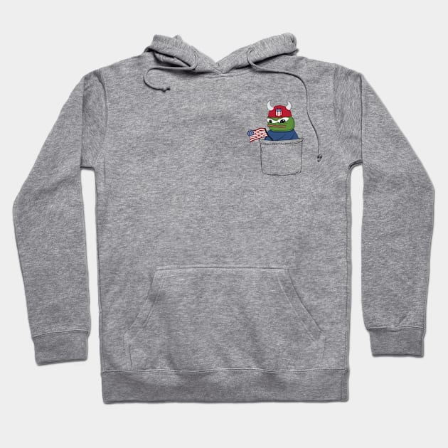 Based USA Pocket Apu Hoodie by Emperor Frenguin